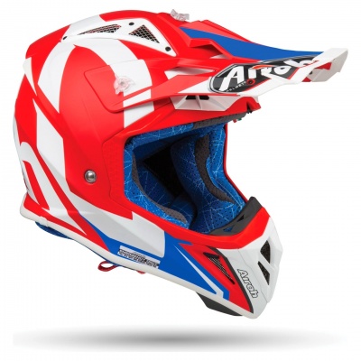 AIROH шлем кросс AVIATOR 2.3 BIGGER RED MATT фото в интернет-магазине FrontFlip.Ru