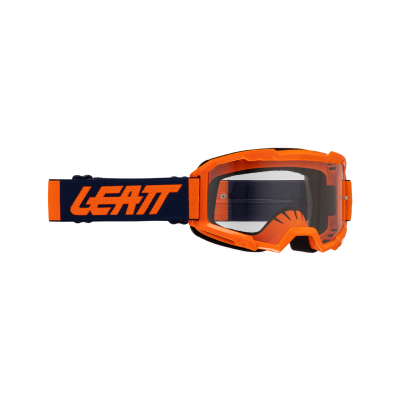 Очки Leatt Vizion 2.5 Orange Clear 90% фото в интернет-магазине FrontFlip.Ru