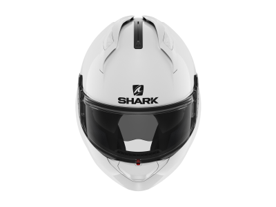 Шлем SHARK EVO GT BLANK White Glossy фото в интернет-магазине FrontFlip.Ru