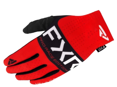 FXR MX Перчатки Pro-Fit Air MX Red/Black фото в интернет-магазине FrontFlip.Ru