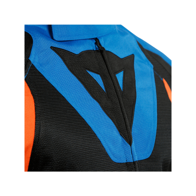 DAINESE Куртка ткань LEVANTE AIR BL/LIGHT-BLUE/FLAME-ORAN фото в интернет-магазине FrontFlip.Ru
