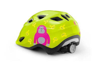 Велошлем детский MET genio green фото в интернет-магазине FrontFlip.Ru