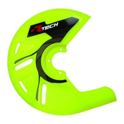 RTech Защита тормозного диска универсальная желтый неон (moto parts) фото в интернет-магазине FrontFlip.Ru