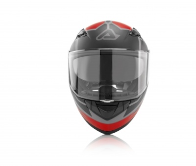 Шлем Acerbis FULLFACE X-STREET Red/Black фото в интернет-магазине FrontFlip.Ru