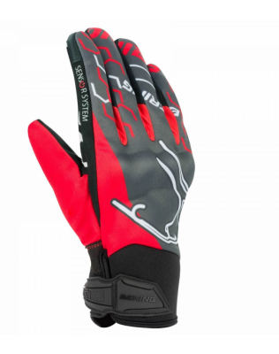 Перчатки Bering WALSHE Black/Grey/Red фото в интернет-магазине FrontFlip.Ru