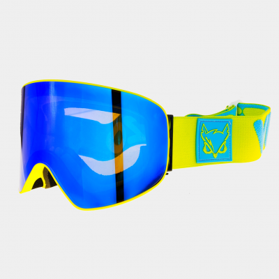 Горнолыжная маска Vizzo Affect Blue Ionized (желтый) фото в интернет-магазине FrontFlip.Ru