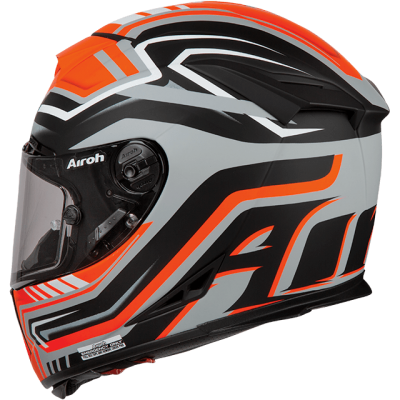AIROH шлем интеграл GP500 RIVAL ORANGE MATT фото в интернет-магазине FrontFlip.Ru
