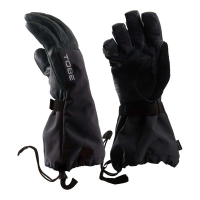 Перчатки Tobe Capto gauntlet с утеплителем Jet Black фото в интернет-магазине FrontFlip.Ru