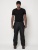 Полукомбинезон брюки горнолыжные мужские черного цвета 66414Ch фото в интернет-магазине FrontFlip.Ru