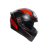 Шлем AGV K-1 MULTI Warmup Matt Black/Red фото в интернет-магазине FrontFlip.Ru