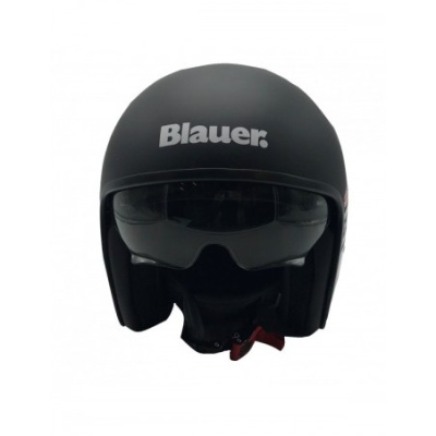BLAUER Шлем PILOT H.T. 1.1 Black Matt фото в интернет-магазине FrontFlip.Ru