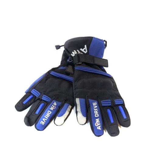Перчатки зимние AiM MTV-10 Dark Blue фото в интернет-магазине FrontFlip.Ru