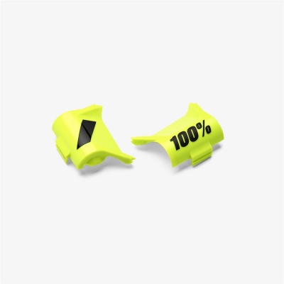 Крышки перемотки 100% Forecast Canister Cover Kit Pair Fluo Yellow/Black (51124-004-02) фото в интернет-магазине FrontFlip.Ru