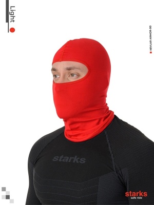 STARKS Подшлемник Light (Красный) фото в интернет-магазине FrontFlip.Ru