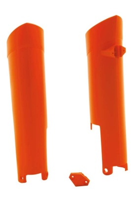 RTech Защита вилки SX125-250 08-14 # SXF250-505 08-14 # EXC/EXCF125-530 08-15 оранжевая (moto parts) фото в интернет-магазине FrontFlip.Ru