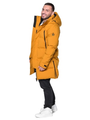 SNOW HEADQUARTER Зимняя куртка мужская A-072 Песочный фото в интернет-магазине FrontFlip.Ru