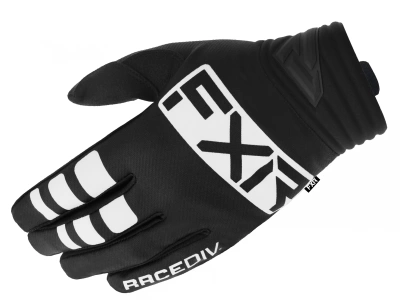 FXR MX Перчатки Prime MX Glove 22 Black/White фото в интернет-магазине FrontFlip.Ru