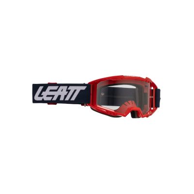 Очки Leatt Vizion 3.5 Red Clear 90% фото в интернет-магазине FrontFlip.Ru