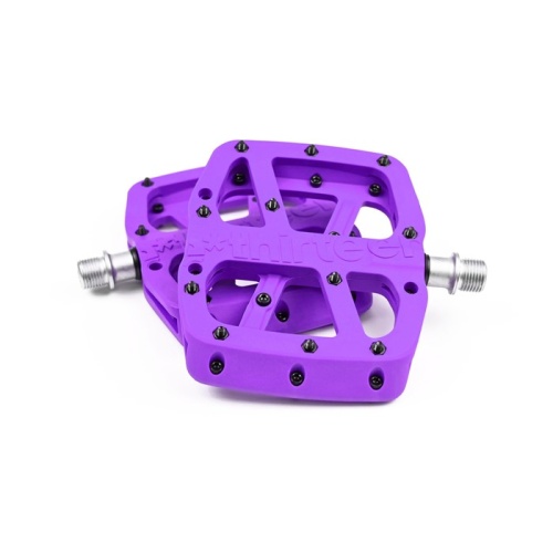 Педали E Thirteen Base Flat Pedal Composite Eggplant (PD2USA-103) фото в интернет-магазине FrontFlip.Ru