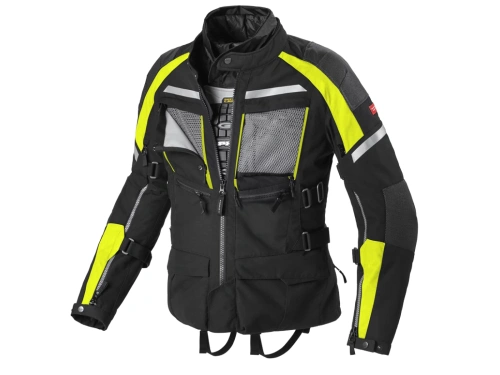SPIDI Куртка ARMAKORE Black/Yellow фото в интернет-магазине FrontFlip.Ru