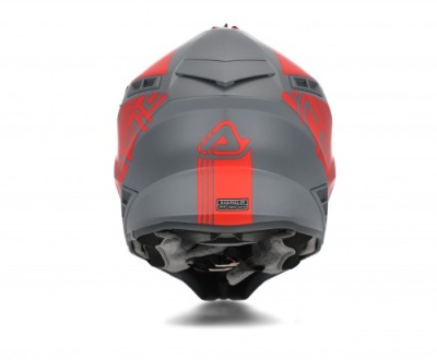 Шлем Acerbis X-TRACK Grey/Red фото в интернет-магазине FrontFlip.Ru
