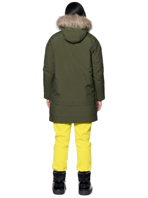 SNOW HEADQUARTER Снегоходная куртка женская B-8809 Хаки фото в интернет-магазине FrontFlip.Ru