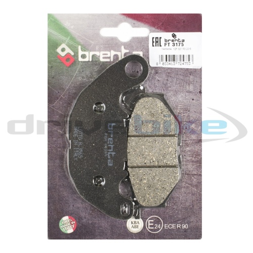 [BRENTA] Тормозные колодки FT 3175 Organic фото в интернет-магазине FrontFlip.Ru