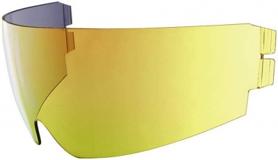 [SCORPION EXO] Солнечный визор COMBAT GOLD MIRROR, цвет Золотистый, зеркальный фото в интернет-магазине FrontFlip.Ru