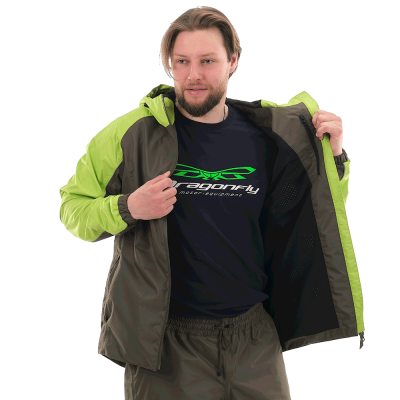 Dragonfly Мембранный костюм Active 2.0 Lime-Moss (М) фото в интернет-магазине FrontFlip.Ru