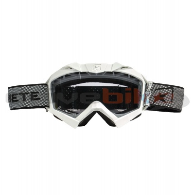 [ARIETE] Кроссовые очки (маска) ADRENALINE PRIMIS PLUS, цвет Белый фото в интернет-магазине FrontFlip.Ru