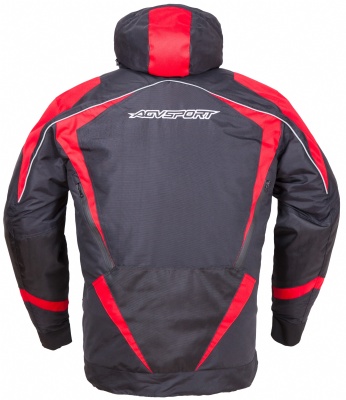 Снегоходная куртка ARCTIC II,черная/красная фото в интернет-магазине FrontFlip.Ru