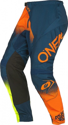 Штаны кросс-эндуро O'NEAL Element Racewear V.22, мужской(ие) синий/оранжевый фото в интернет-магазине FrontFlip.Ru