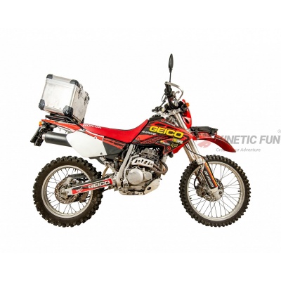 [KINETIC FUN] Чехол для мотоцикла с центральным кофром 'Enduro Light Top Case', 220х170 Ткань Окcфорд 240D, цвет Черный фото в интернет-магазине FrontFlip.Ru