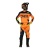 Джерси O'NEAL Element Racewear 21 мужской оранжевый/синий фото в интернет-магазине FrontFlip.Ru