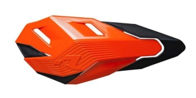 RTech Защита рук HP3 оранжево-черная с крепежом (moto parts) фото в интернет-магазине FrontFlip.Ru