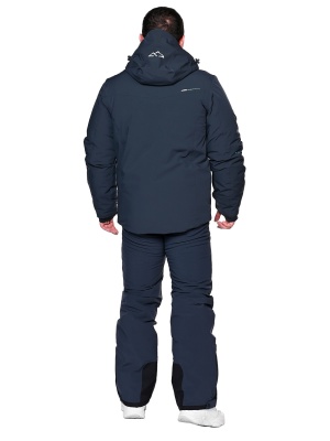 SNOW HEADQUARTER Горнолыжный костюм мужской A-8987 Темно-серый фото в интернет-магазине FrontFlip.Ru