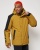 Горнолыжная куртка мужская горчичного цвета 88813G фото в интернет-магазине FrontFlip.Ru