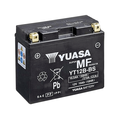 YUASA   Аккумулятор  YT12B-BS (12B-4) с электролитом фото в интернет-магазине FrontFlip.Ru