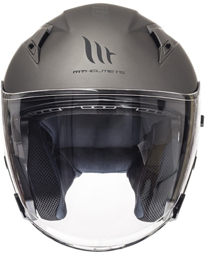 Шлем MT AVENUE SV SOLID Matt Titanium фото в интернет-магазине FrontFlip.Ru