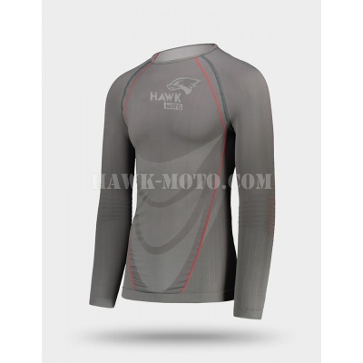 HAWK MOTO Термобельё футболка Gray фото в интернет-магазине FrontFlip.Ru