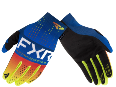 FXR MX Перчатки Pro-Fit Air MX Navy/Inferno фото в интернет-магазине FrontFlip.Ru