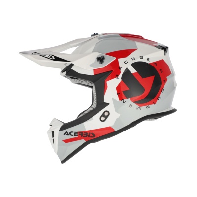 Шлем Acerbis LINEAR 22-06 White/Grey фото в интернет-магазине FrontFlip.Ru