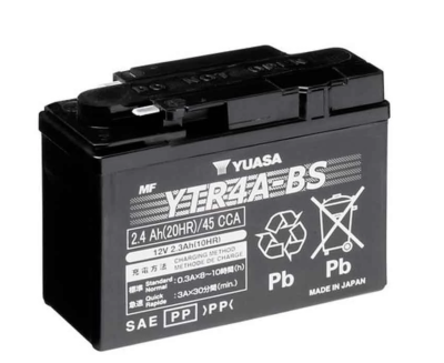 YUASA   Аккумулятор  YTR4A-BS с электролитом фото в интернет-магазине FrontFlip.Ru