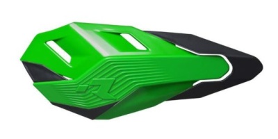 RTech Защита рук HP3 зелено-черная с крепежом (moto parts) фото в интернет-магазине FrontFlip.Ru