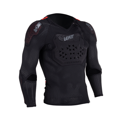 Защита панцирь Leatt Body Protector ReaFlex Stealth Black фото в интернет-магазине FrontFlip.Ru