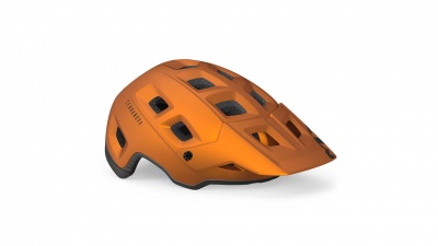 Велошлем MET terranova orange/METallic titanium фото в интернет-магазине FrontFlip.Ru