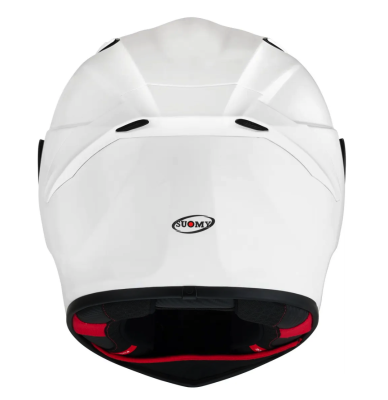 [SUOMY] Мотошлем TRACK-1 PLAIN, цвет Белый фото в интернет-магазине FrontFlip.Ru