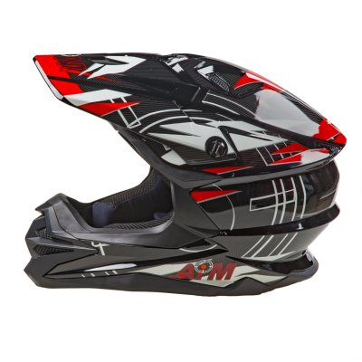 Шлем AiM JK803S Red/Black фото в интернет-магазине FrontFlip.Ru