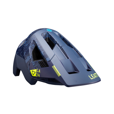 Велошлем Leatt MTB All Mountain 4.0 Helmet Blue фото в интернет-магазине FrontFlip.Ru