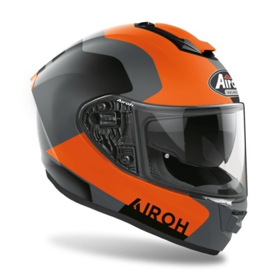 Дорожный шлем Airoh ST.501 Dock Orange Matt фото в интернет-магазине FrontFlip.Ru